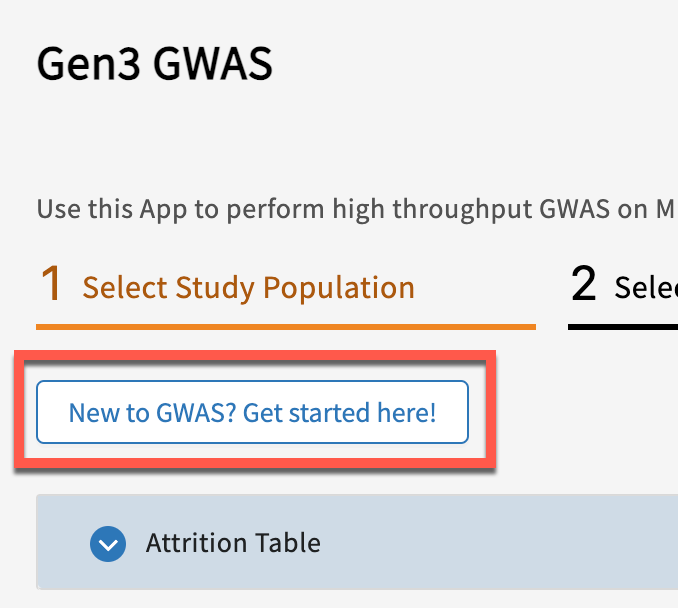 New to GWAS? Get started here